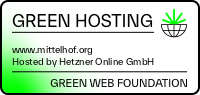 Diese Website nutzt einen grünen Hosting-Provider (Hetzner AG) und unterstützt den Übergang zu einem  fossilfreien Internet.